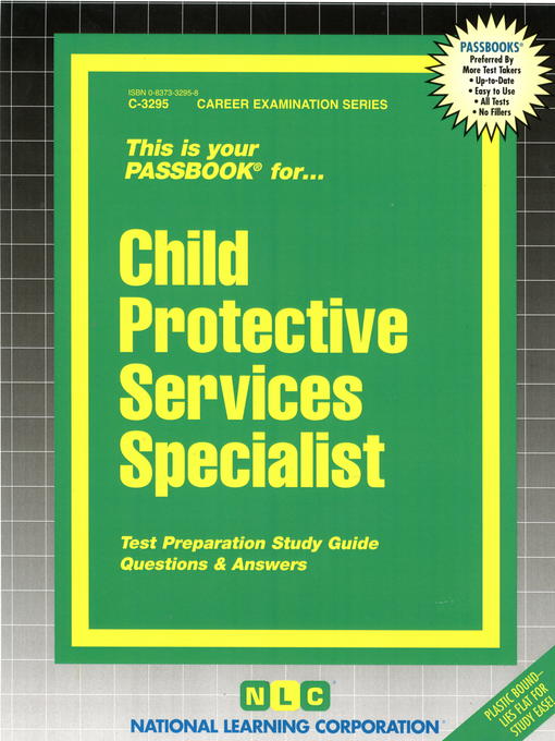 Cover image for Child Protective Services Specialist